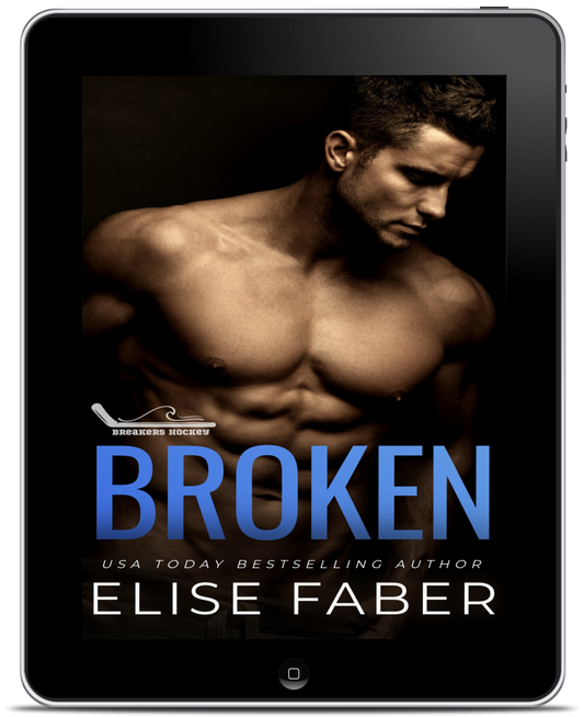 Broken by Elise Faber sports hockey romance